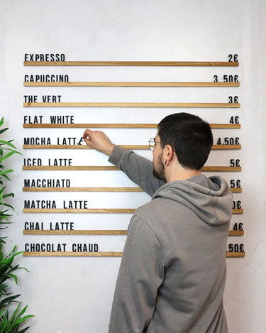 Letter Board « Le Minimaliste Bois »