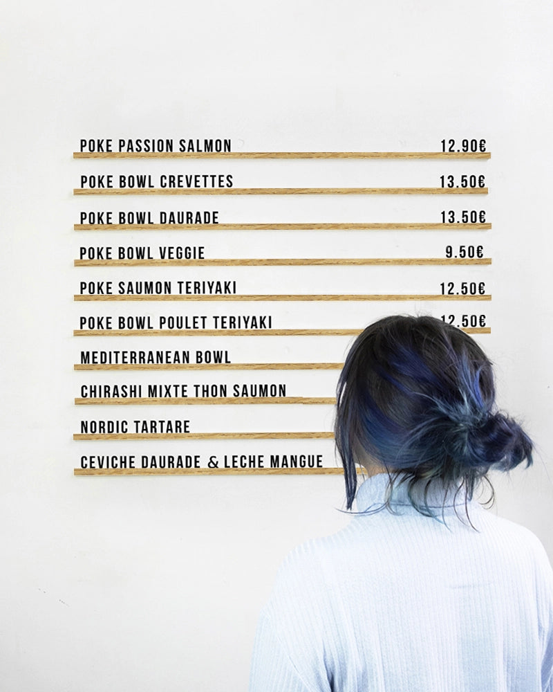 Letter Board « Le Minimaliste Bois »