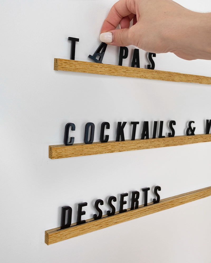 Letter Board « Le Minimaliste Bois »