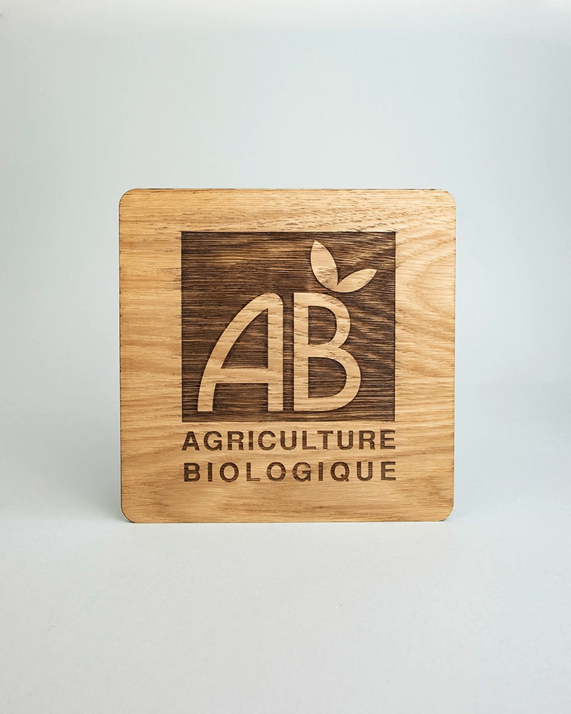 Panneau Agriculture Biologique Bois