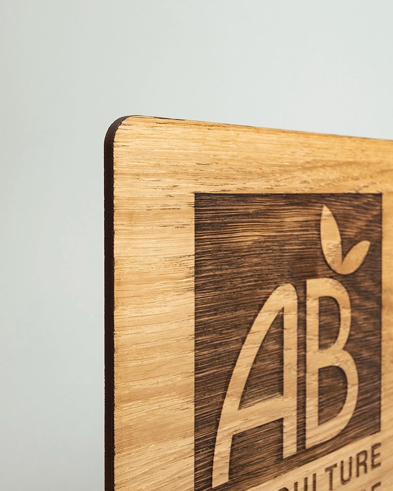 Panneau Agriculture Biologique Bois