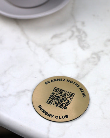 Plaque QR Code « Rondo »