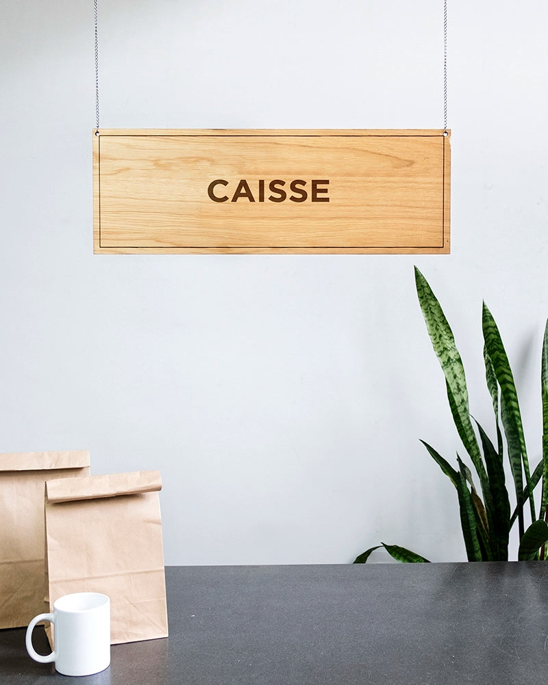 Panneau Bois « Caisse »