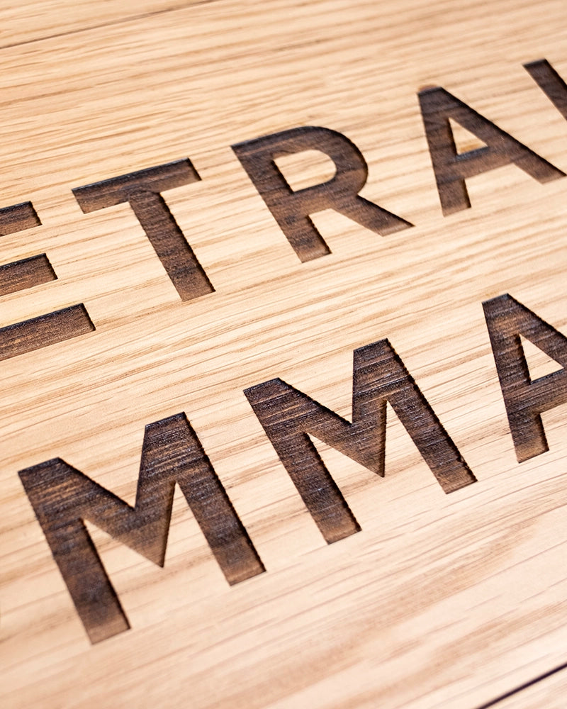 Panneau Bois « Retrait Commande »