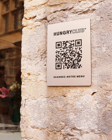 Plaque QR Code « Murale XL »