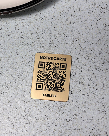 Plaque QR Code « Solo »