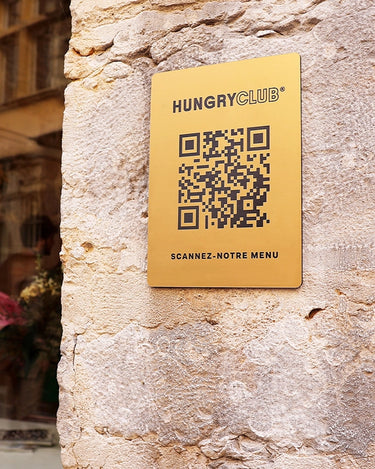 Plaque QR Code « Murale XL »