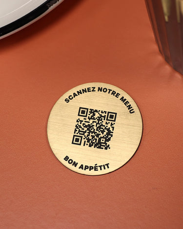 Plaque QR Code « Rondo »