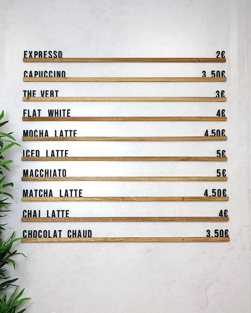 Letter Board « Le Minimaliste Bois »
