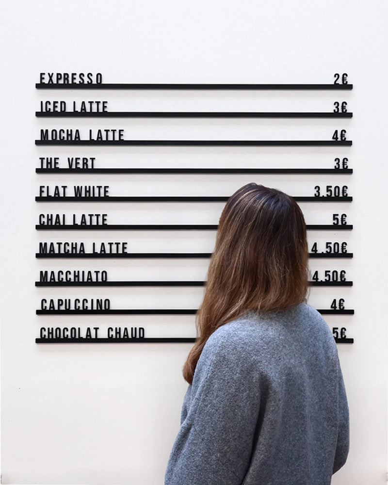 Letter Board « Le Minimaliste »