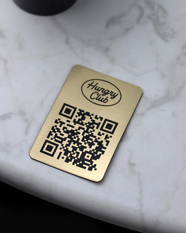 Plaque QR Code « Logo »