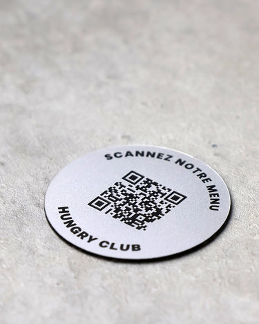 Plaque QR Code « Rondo »