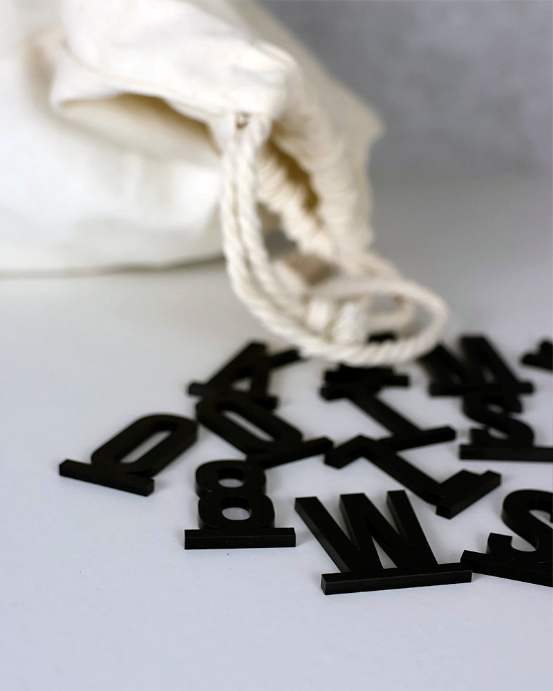 Lettres à l’unité pour Letter Board