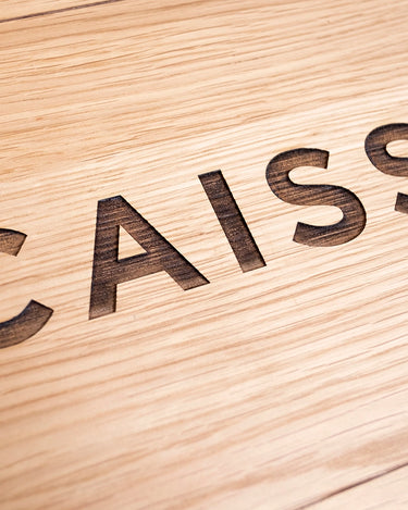 Panneau Bois « Caisse »