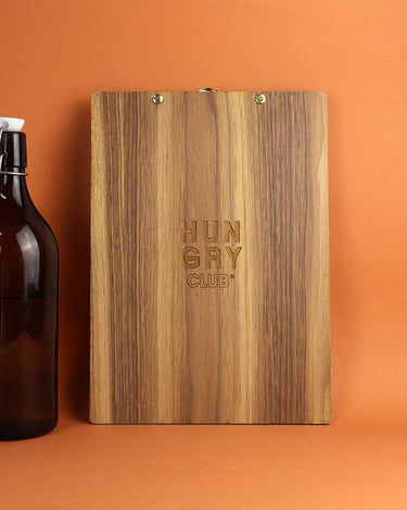 Porte Menu en bois à Pince A4 "le pincé"